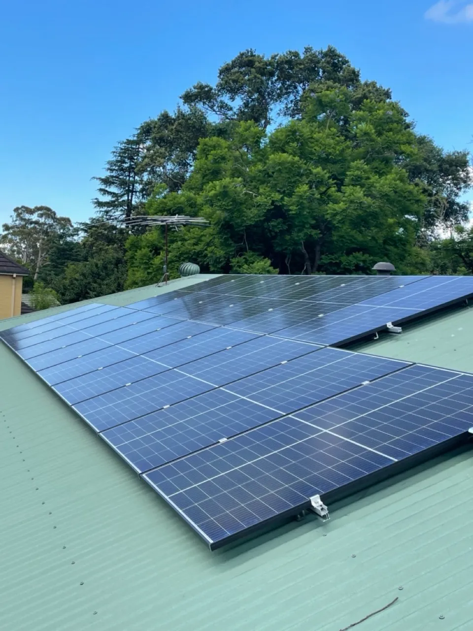 Solar panels on home in Penrith