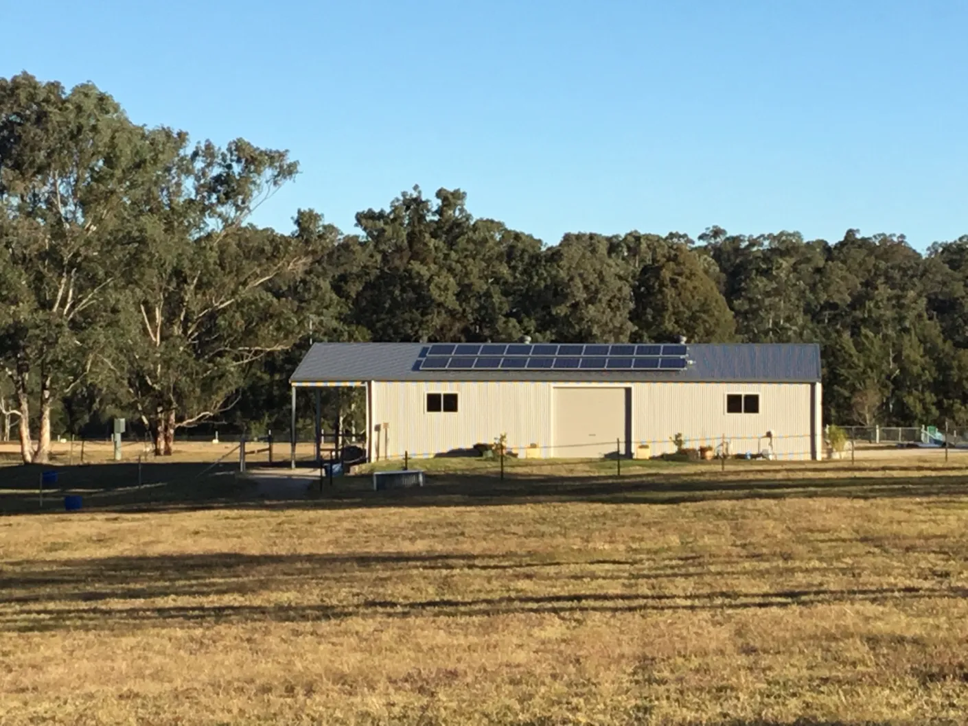 large solar power system for farms and rural properties
