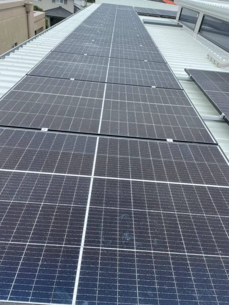 Solar Partners panels in the Blue Mountains